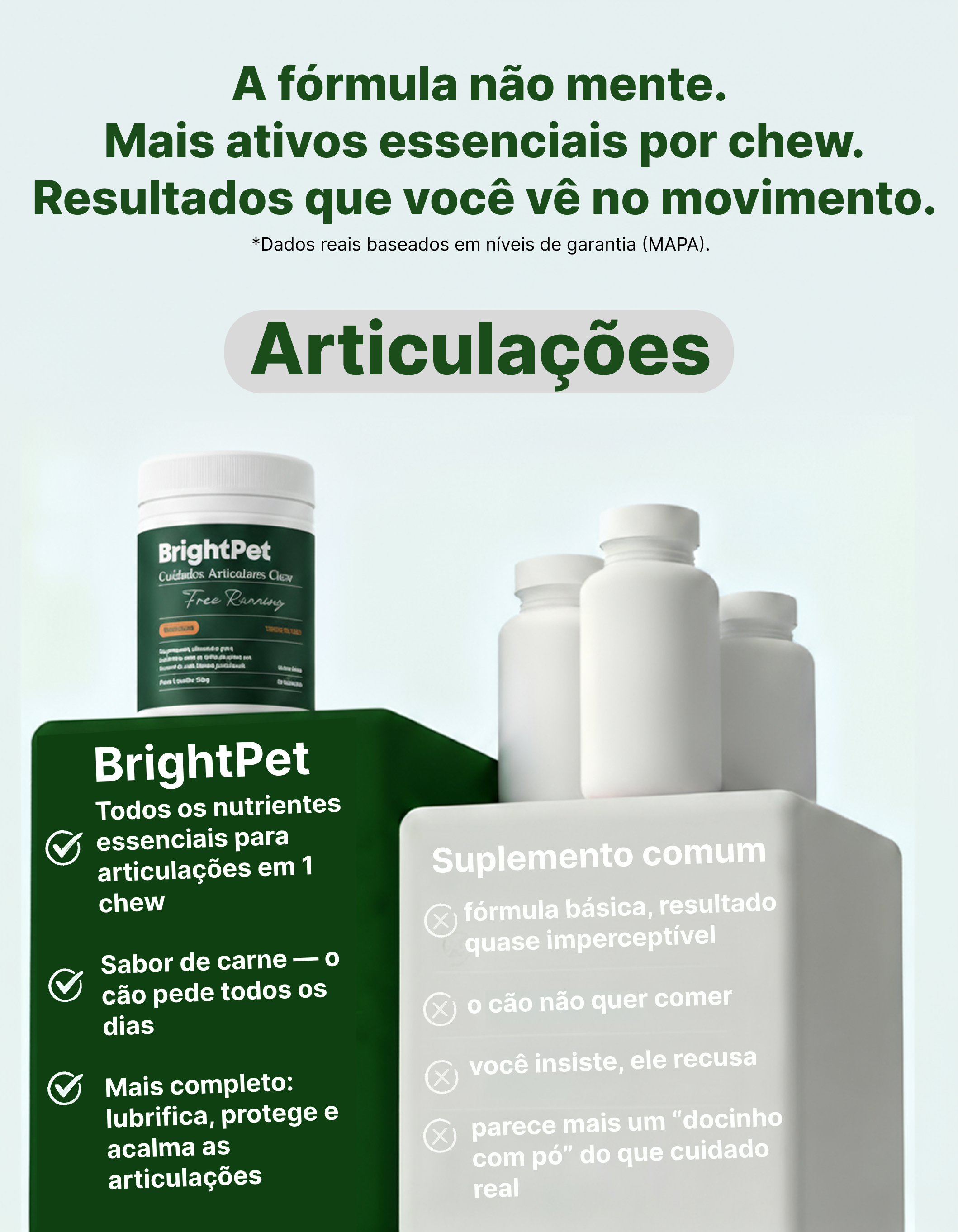Brightpet Mobilidade: Suplemento Alimentar Para Articulação