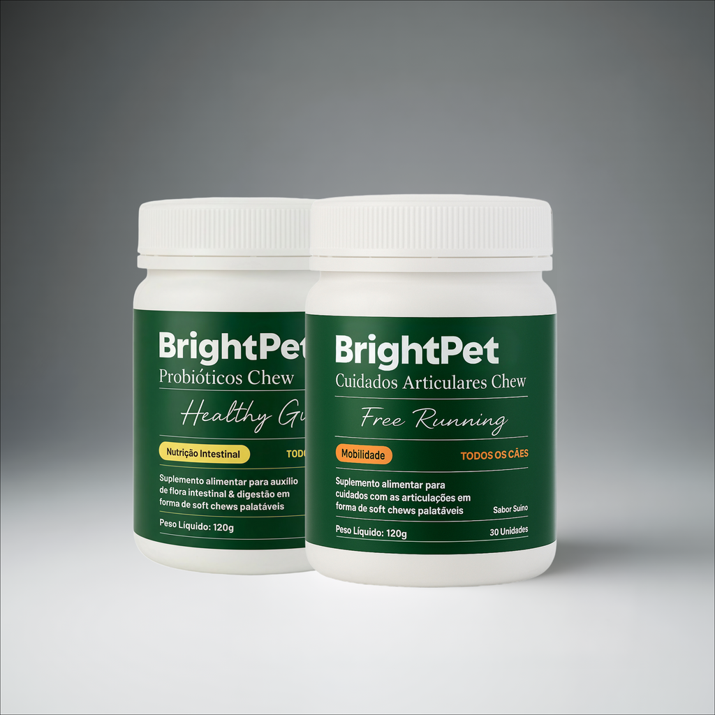 Brightpet Mobilidade E Probióticos Kit Para Cães