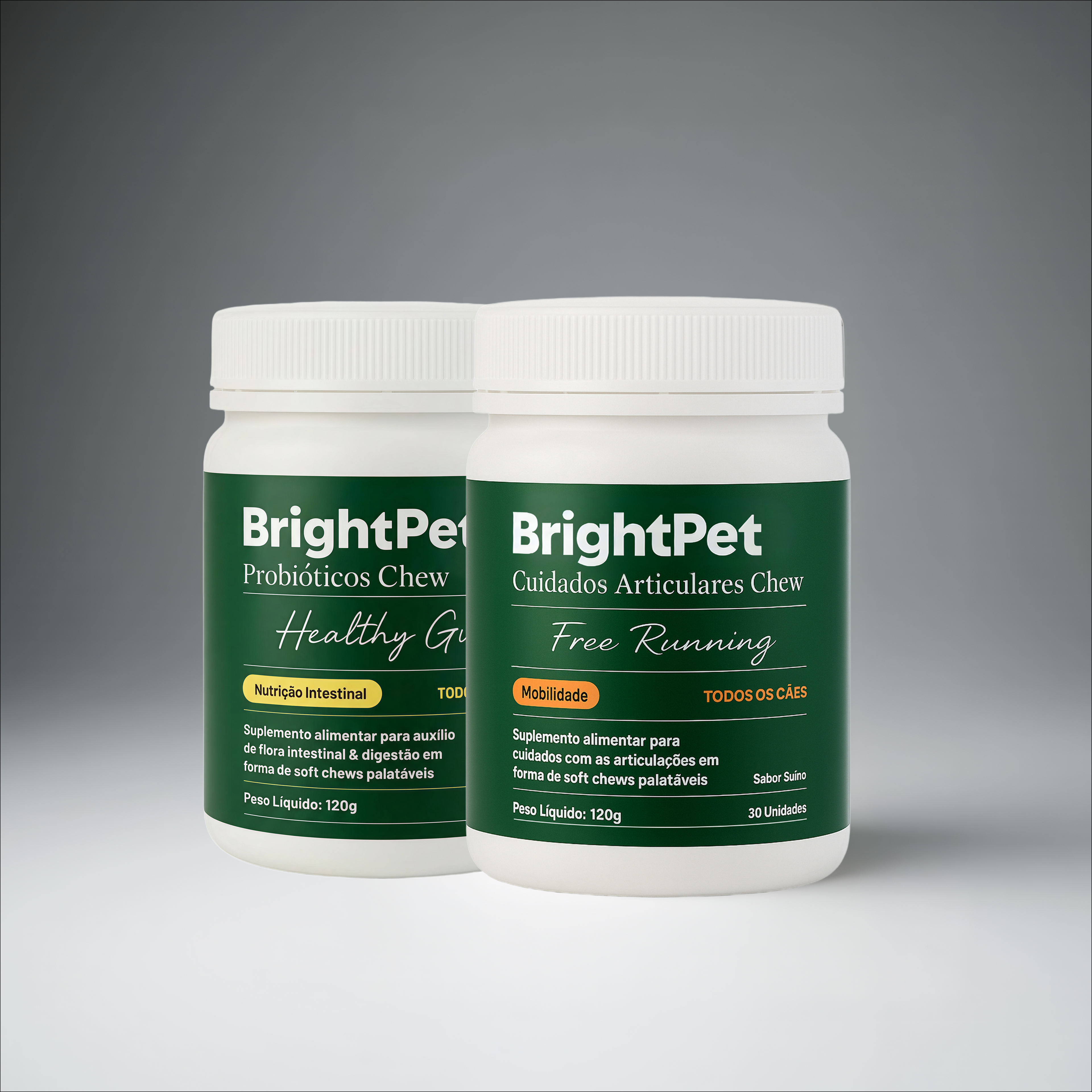 Brightpet Mobilidade E Probióticos Kit Para Cães