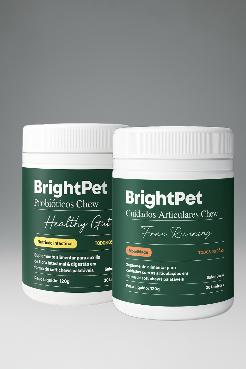 Brightpet Mobilidade E Probióticos Kit Para Cães
